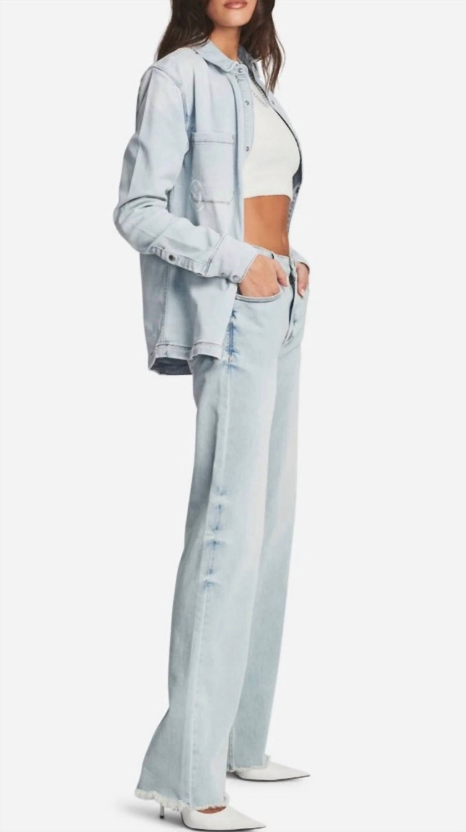 Ser.O.Ya - Women's Margot Mid Rise Slouchy Boyfriend Jeans