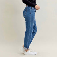 Judy Blue - Classic Cuffed Mid Rise Boyfriend Jeans