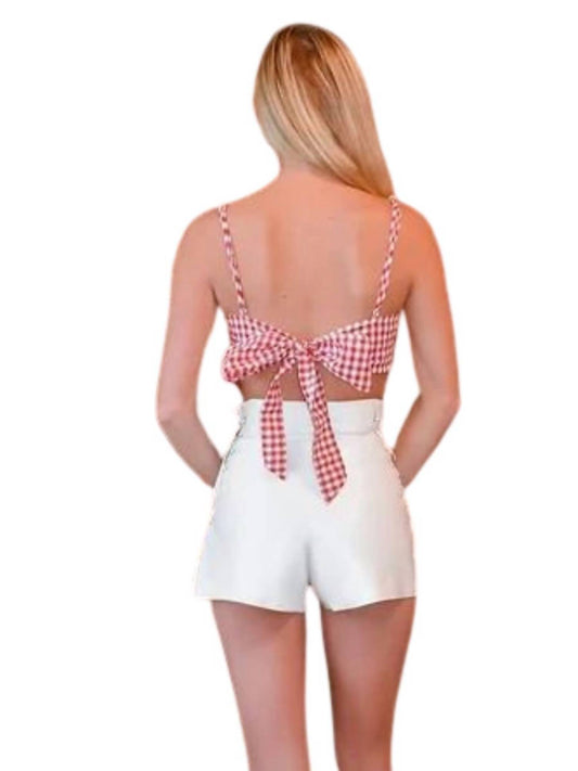 Day G - Faux Leather Lace Up Shorts