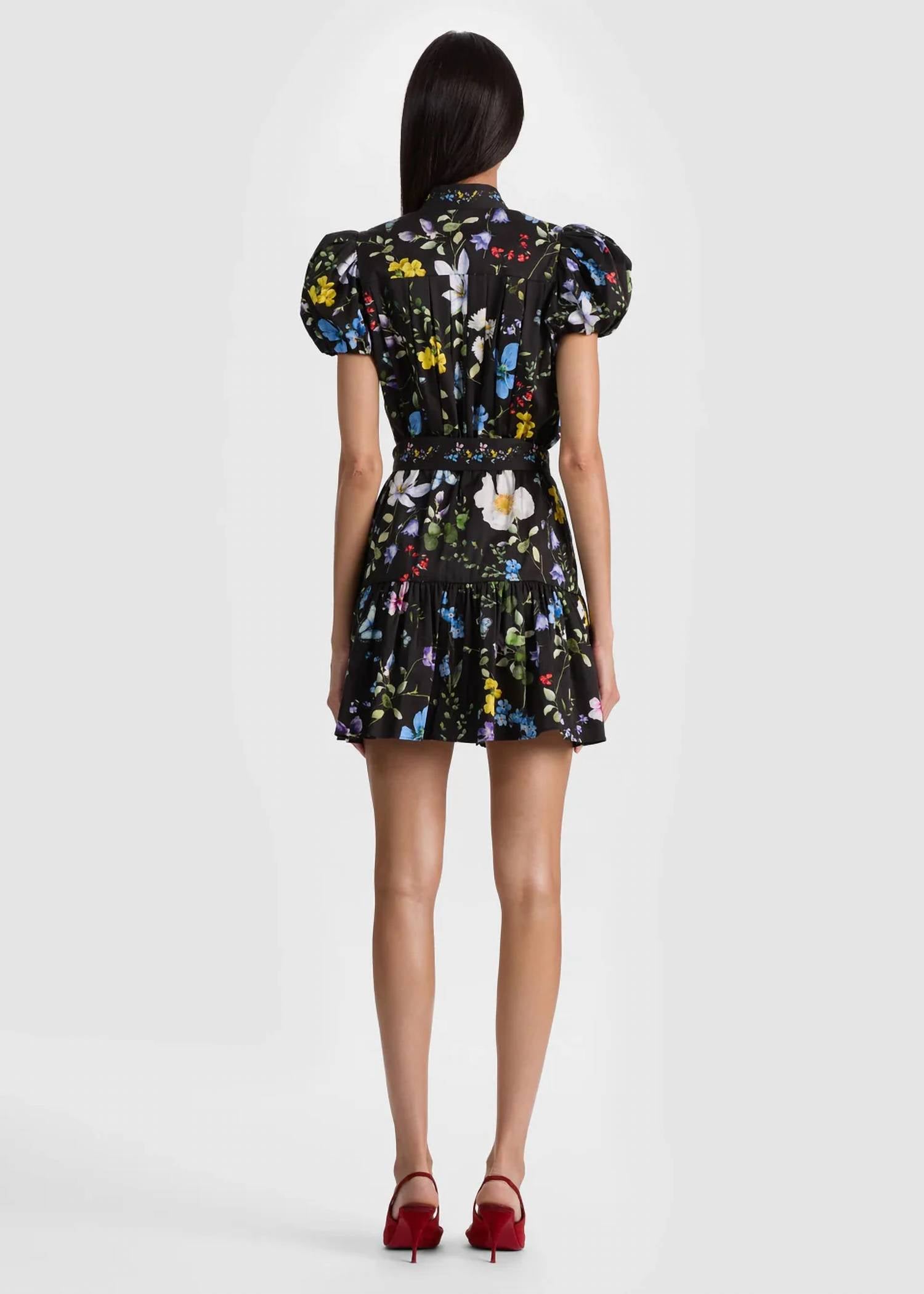 Alice + Olivia - Cora Mini Shirt Dress