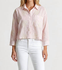 Design History - Lotus Embroidered Shirt