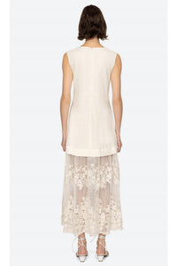 Sea - Arielle Lace V-neck Midi Dress