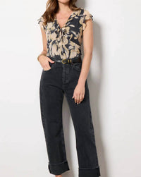 Rails - Carmine Cap Sleeve Top