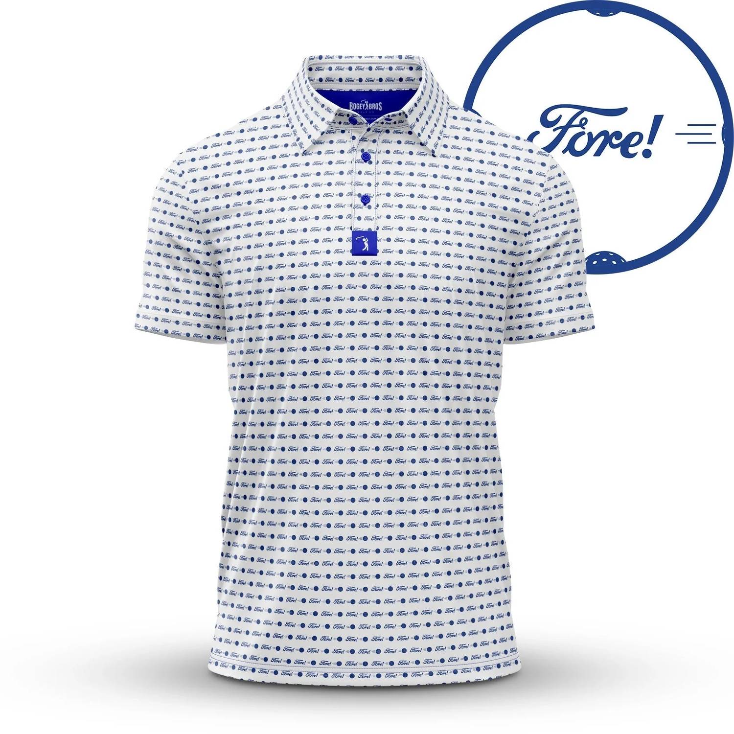 Bogey Bros - Men's Fore! Polo Shirt