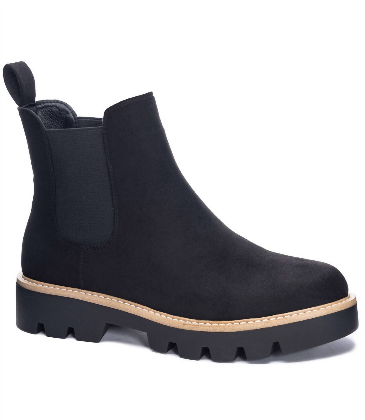 CHINESE LAUNDRY Women's Piper Bootie in black - women's shoe