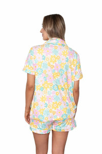 Katydid - Spring Flowers Pajama Short Set