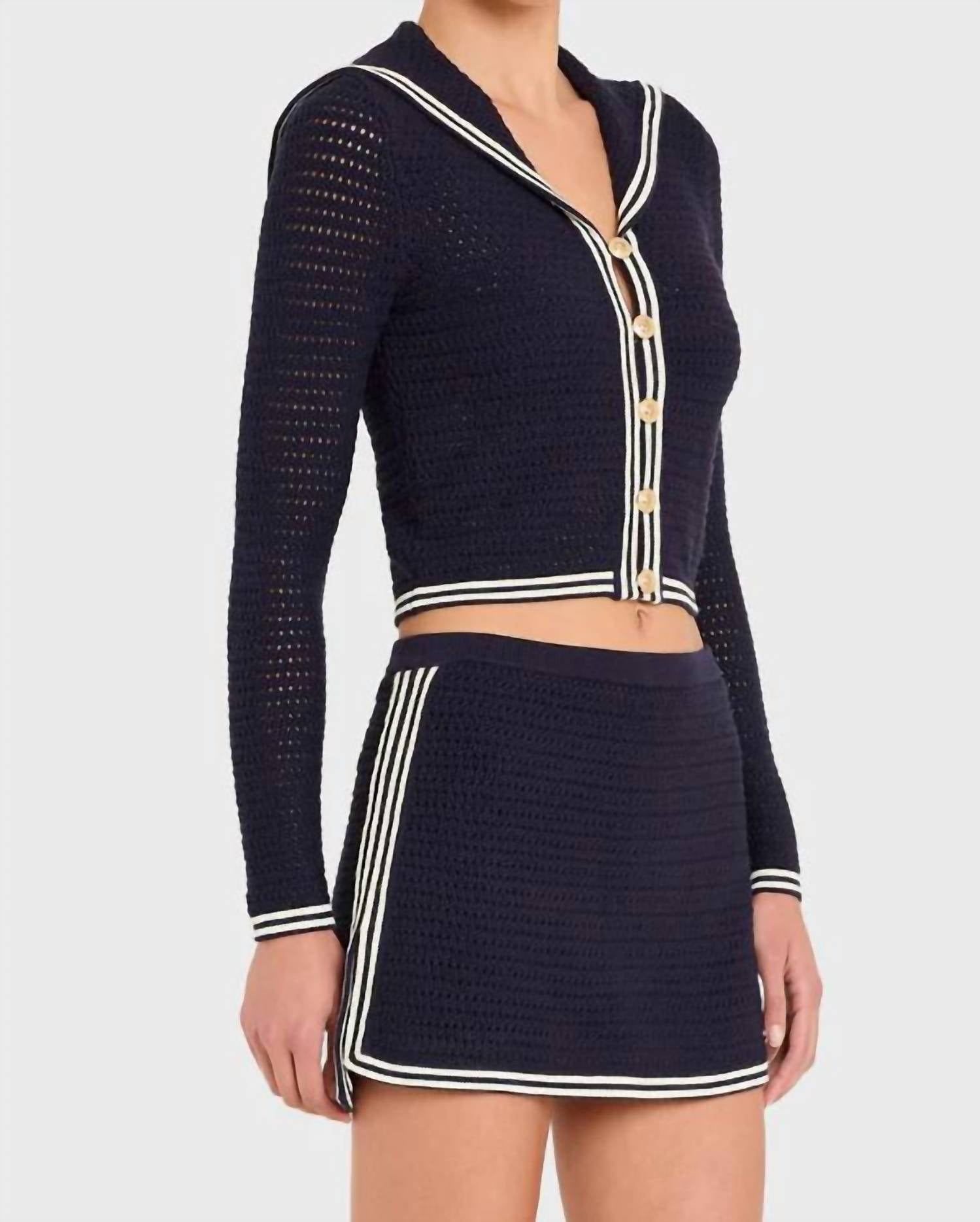 Amanda Uprichard - Monique Long Sleeves Cardigan