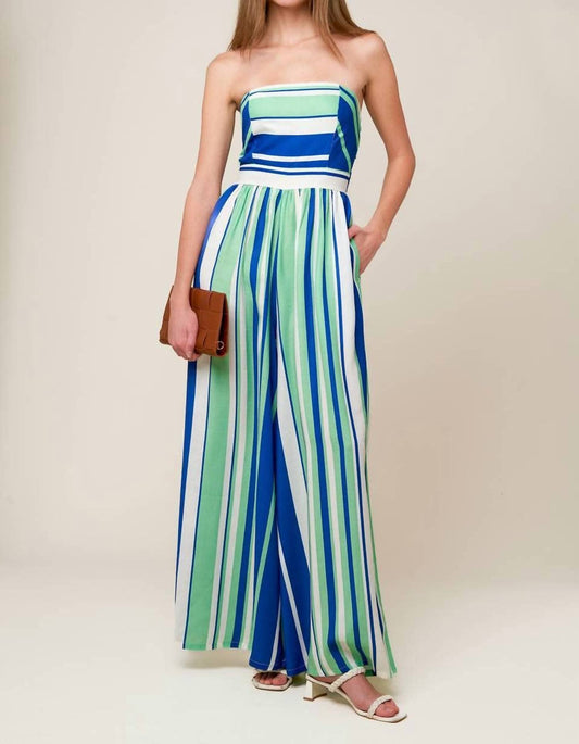 Flying Tomato - Printed Woven Jumpsuit