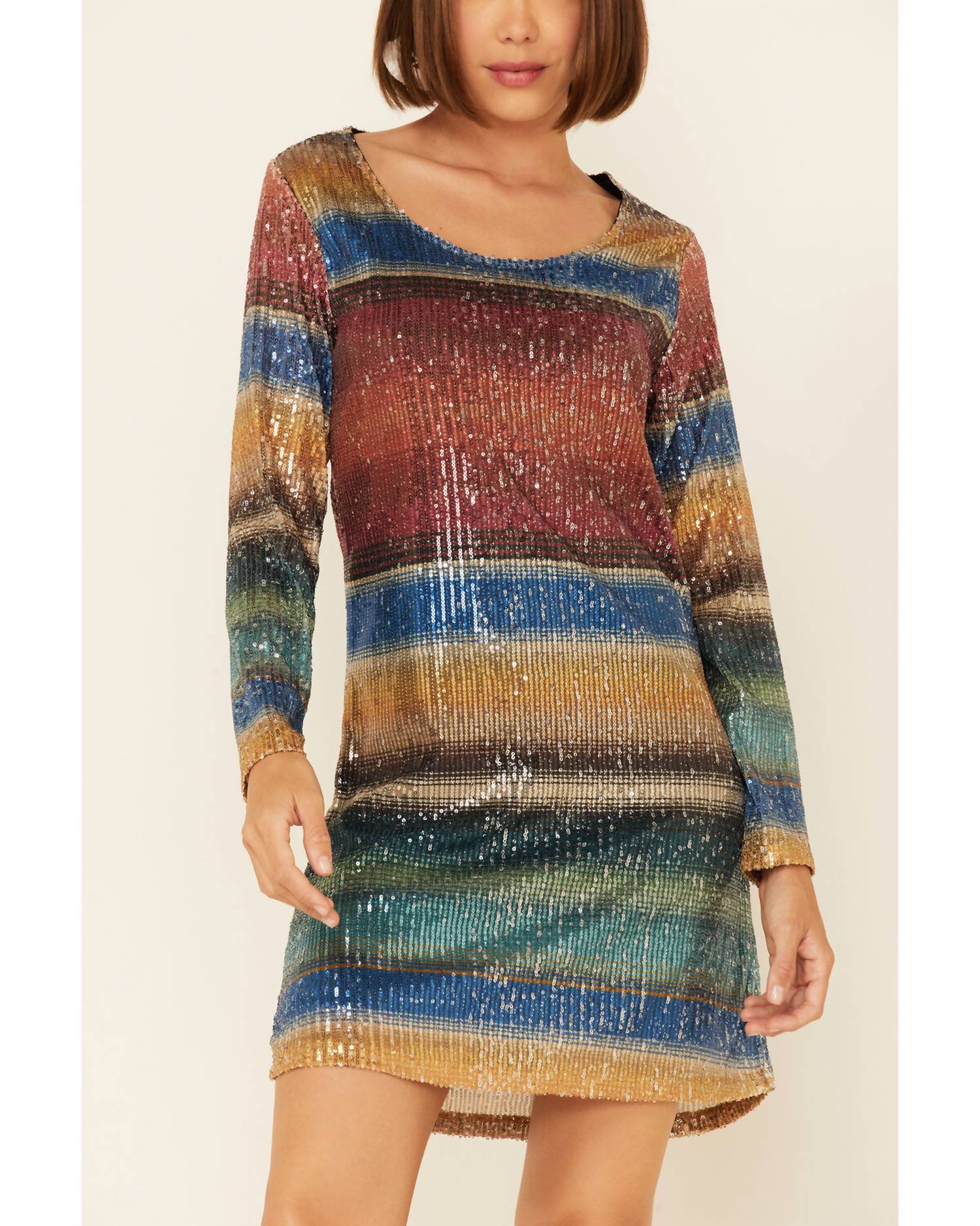 Tasha Polizzi - Sequin Lilianna Mini Dress