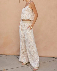 Dress Forum - Driftwood Dreams Decorative Knit Waist Pants