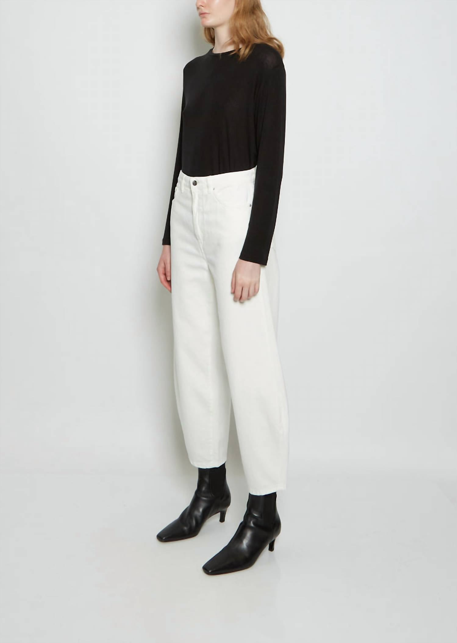 Toteme - Barrel Leg High-rise Jeans