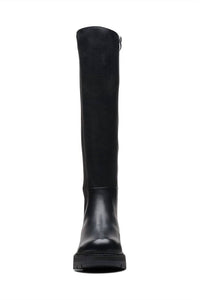 Clarks Women's Orianna Long Knee High Boot in black leather - women's shoe - view 5