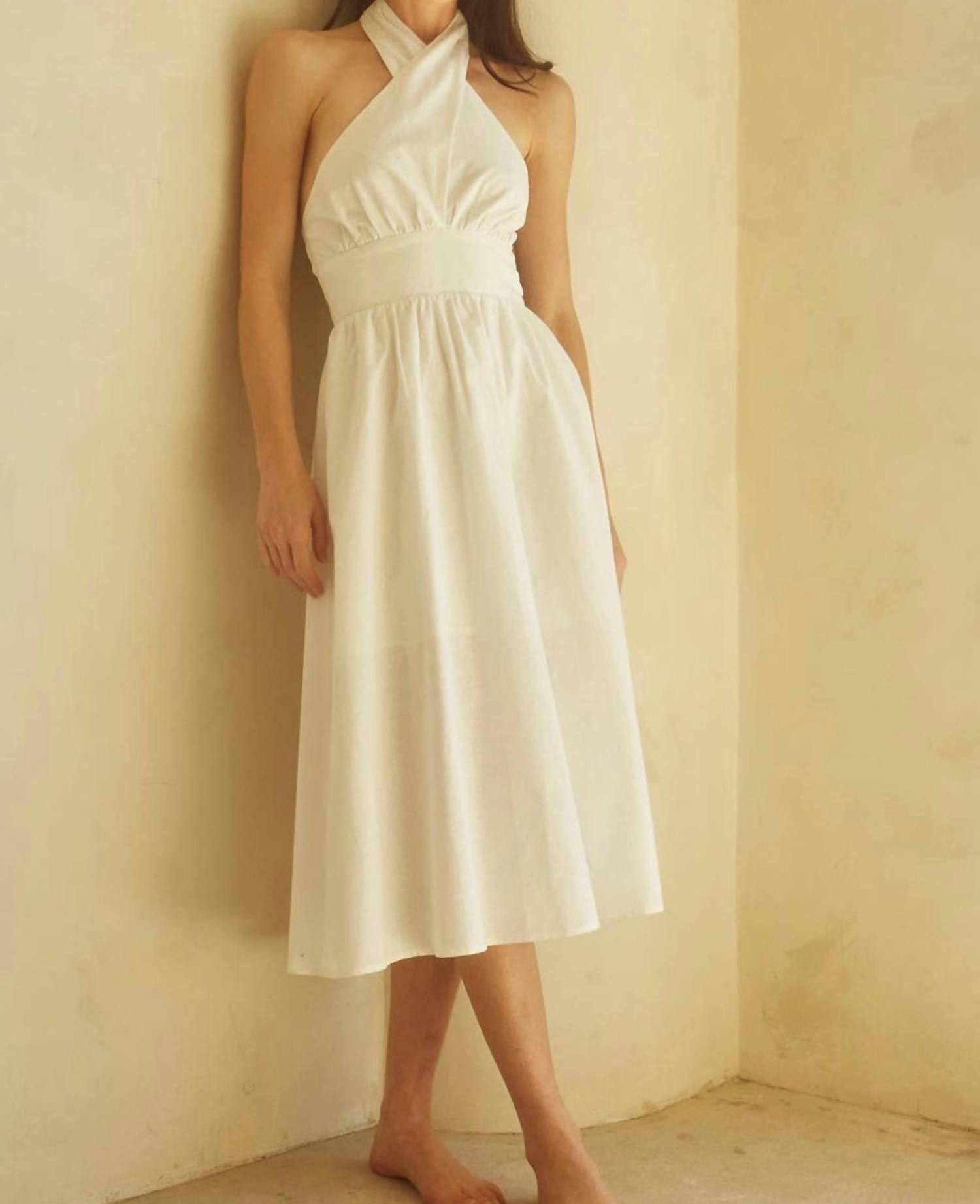 Crescent - Kate Halter Midi Dress