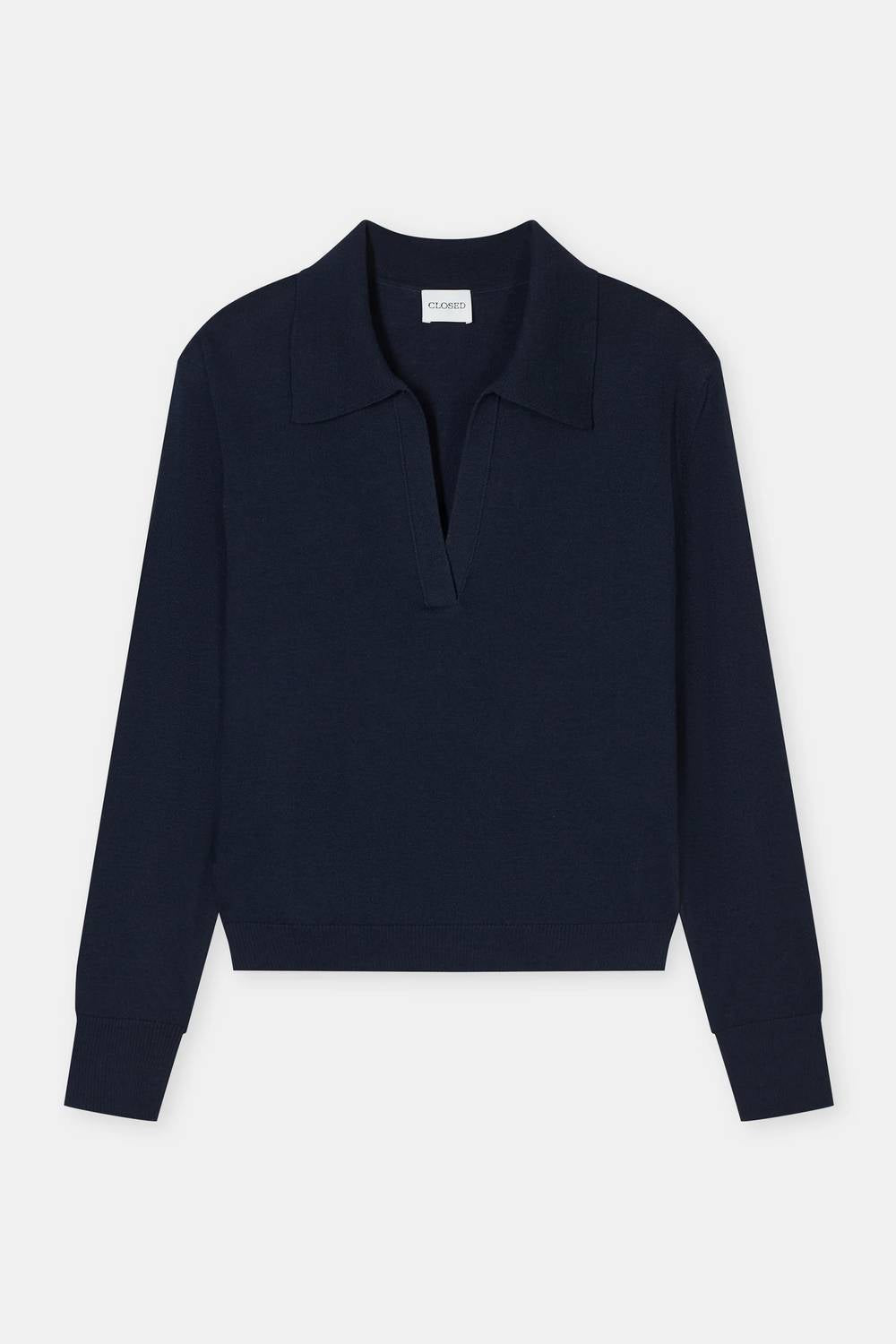 Closed - Polo Long Sleeve Knit Top