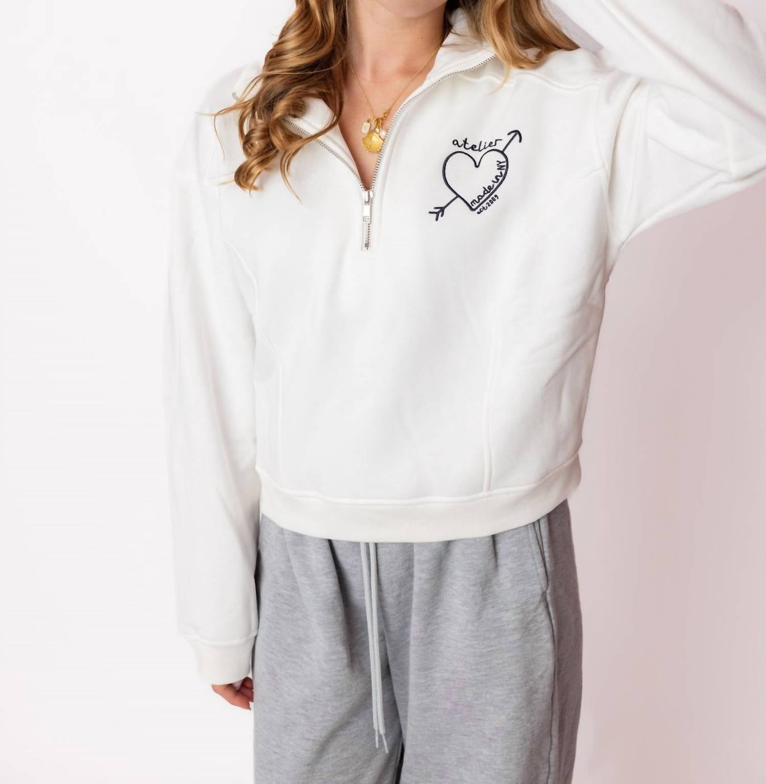 Theme - Crosby Half Zip Sweatshirt