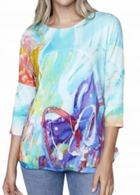 Claire Desjardins - Quarter Sleeve Tunic Top