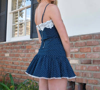 Katie J Nyc - Clarke Polka Dot Mini Skirt