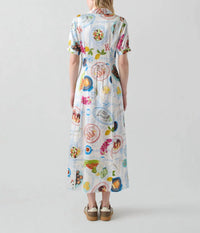 Lingua Franca - Lampi Button Dress