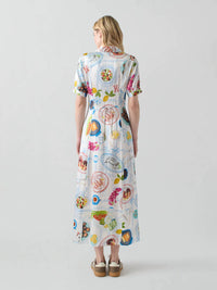 Lingua Franca - Lampi Button Dress