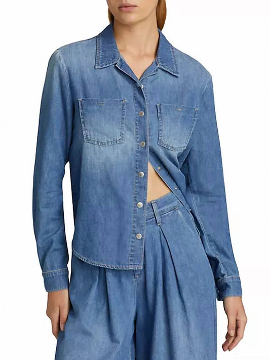 L'Agence - Isla Denim Shirt