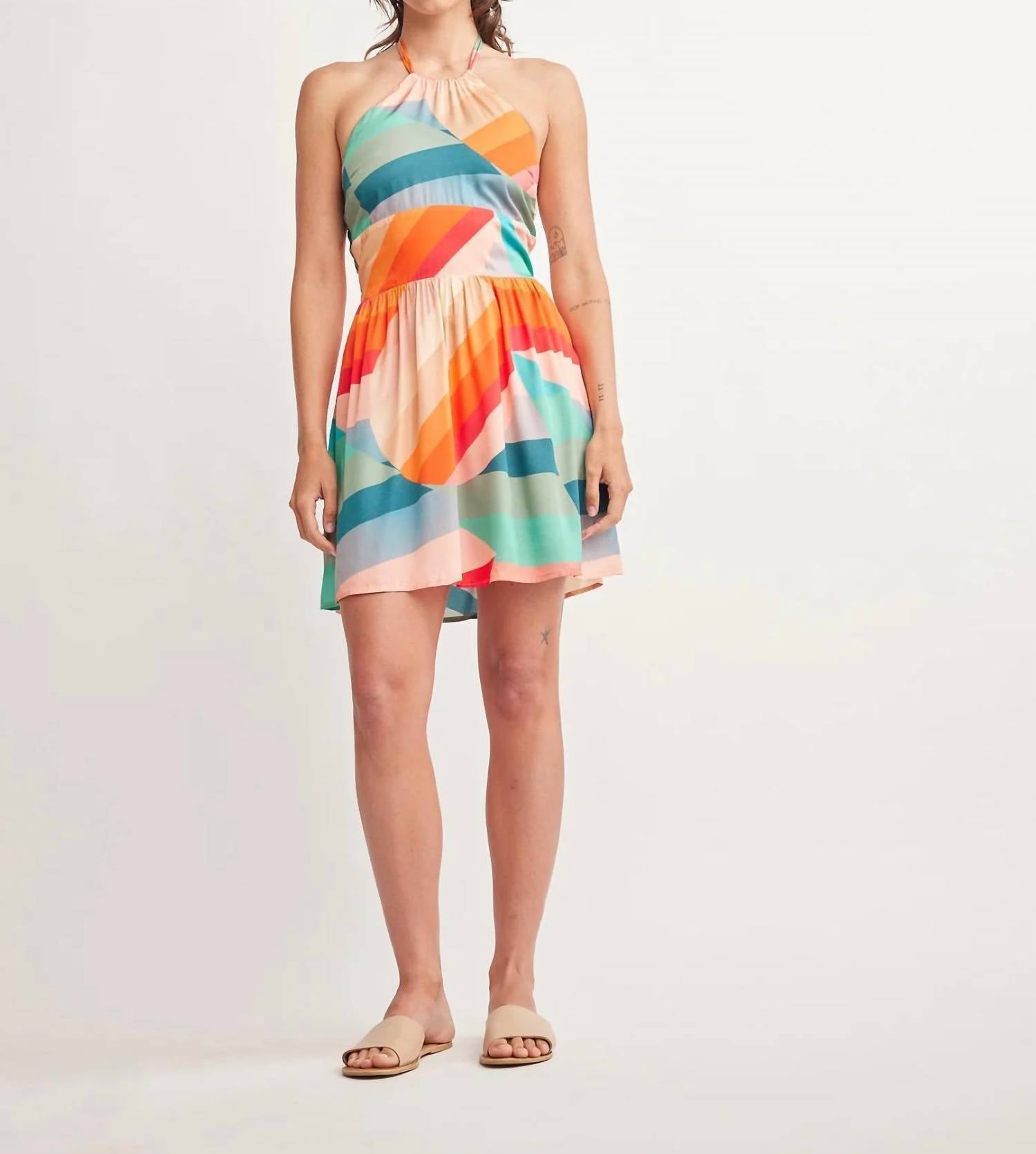 Self Contrast - Atlas Mini Dress