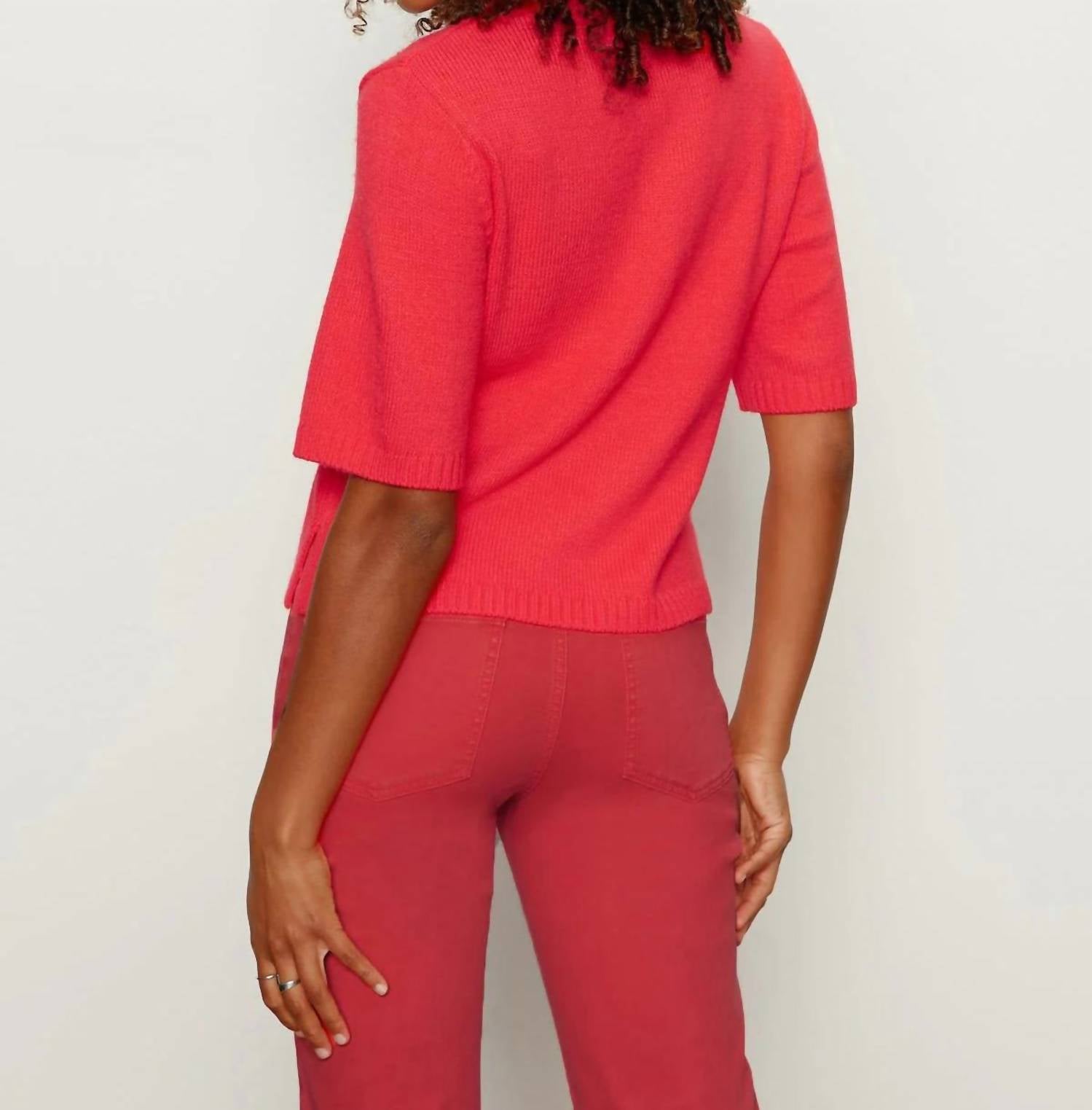 Sanctuary Perfect Sweater Tee in tulip - women's t-shirt - view 4