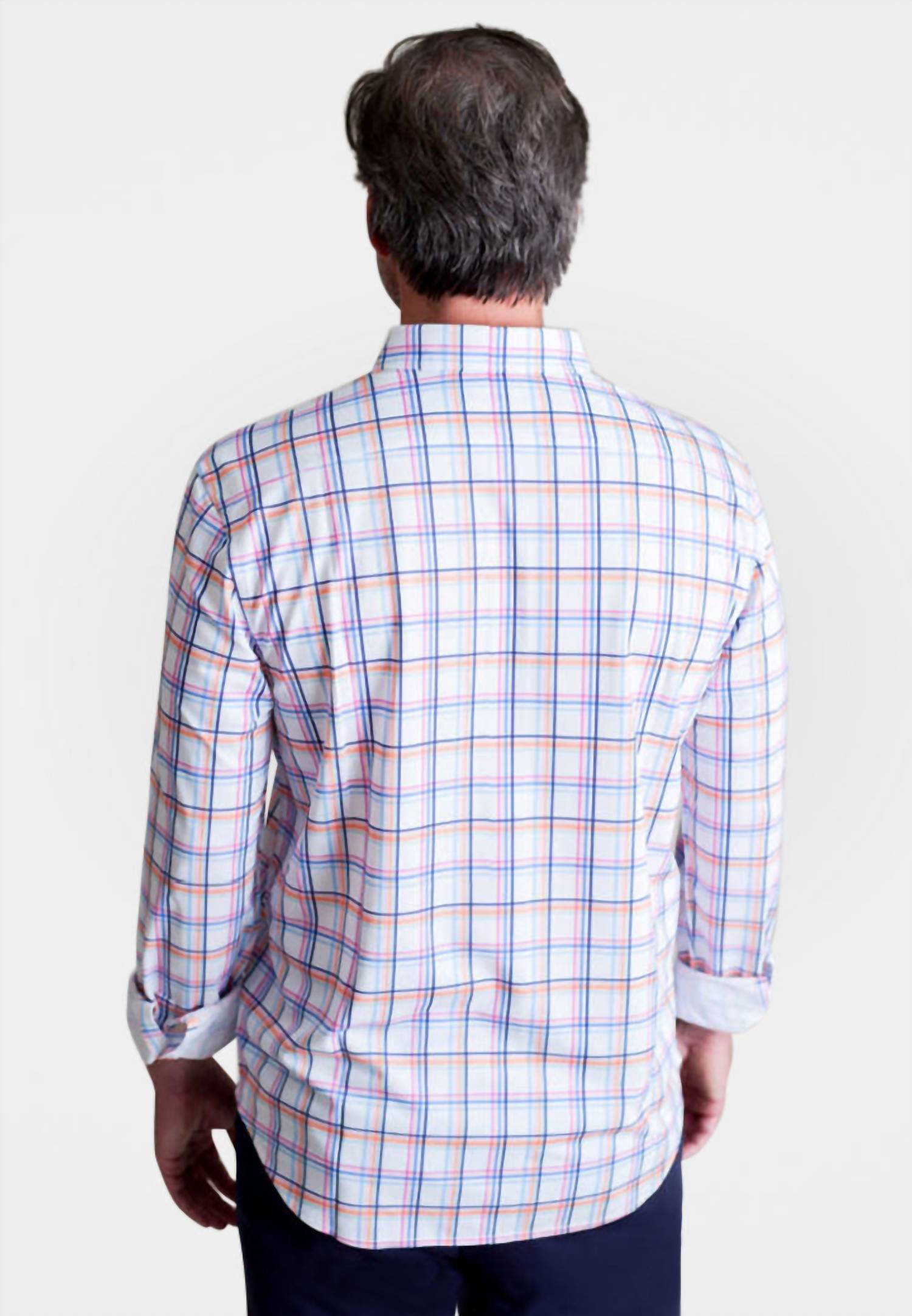 Buki - Men's Rob Plaid Long Sleeve Tech Shirt