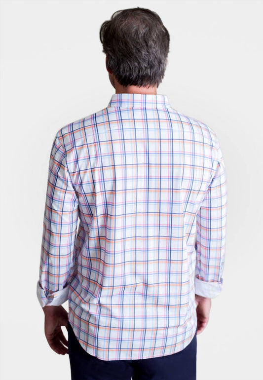 Buki - Men's Rob Plaid Long Sleeve Tech Shirt