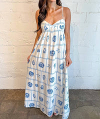 Adeline - Shell Print Dress