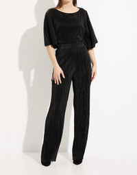 WIDE LEG KNIT PANTS