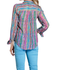 Apny - Candle Wax Button-Front Shirt