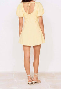 Minkpink - Grazia Puff Sleeve Mini Dress