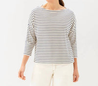 Karen Kane - 3/4 Sleeve Boatneck Top
