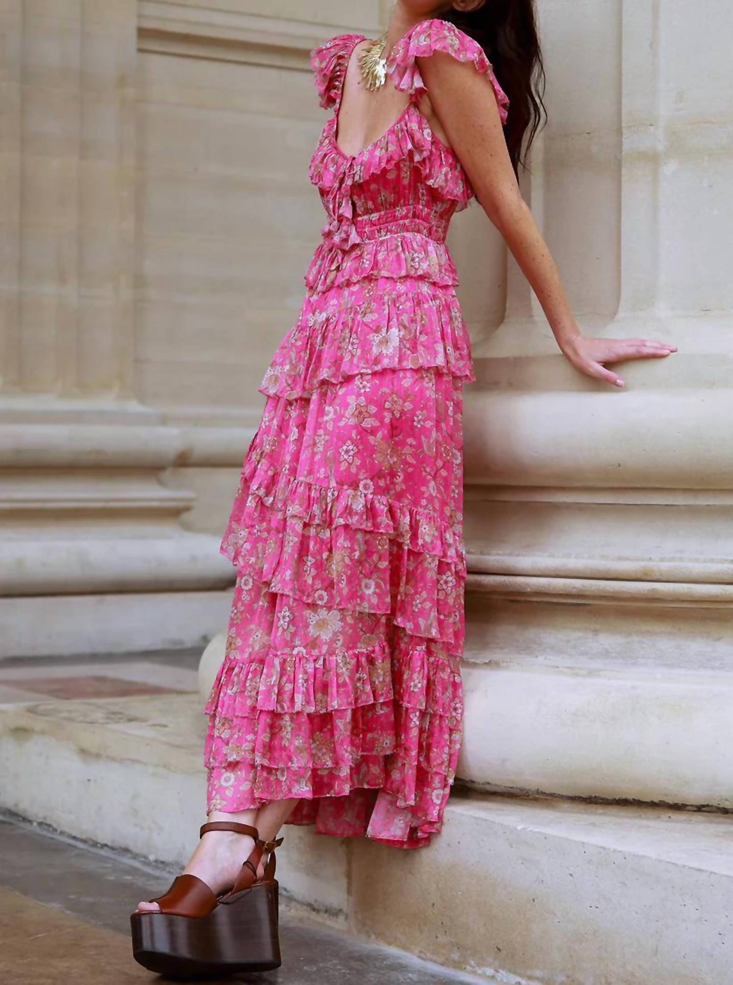 Strawberry Paris - Corinne Maxi Dress