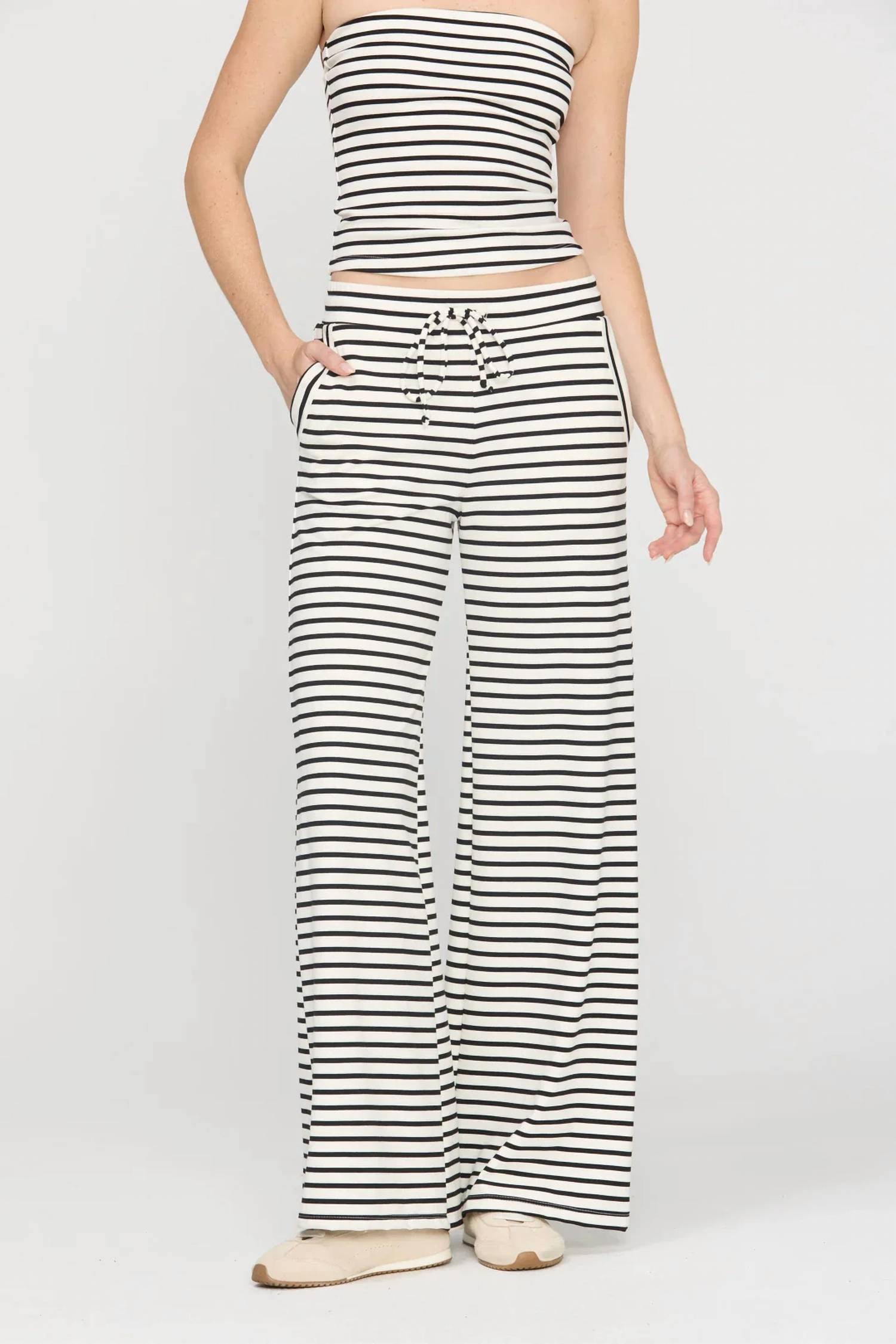 Project Social T - Thea Striped Pant