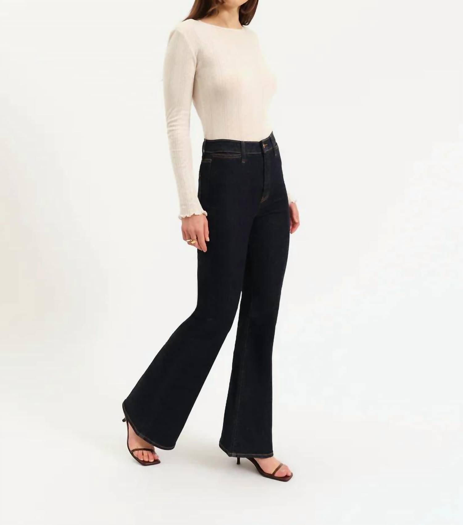 Daze - Sunset Flare High Rise Jeans