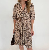 David Cline - Savanna V-neck Tiered Dress