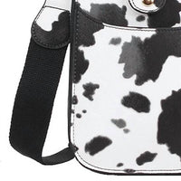 Judson & Co. - Cow Print Vegan Leather Cross Body Bag