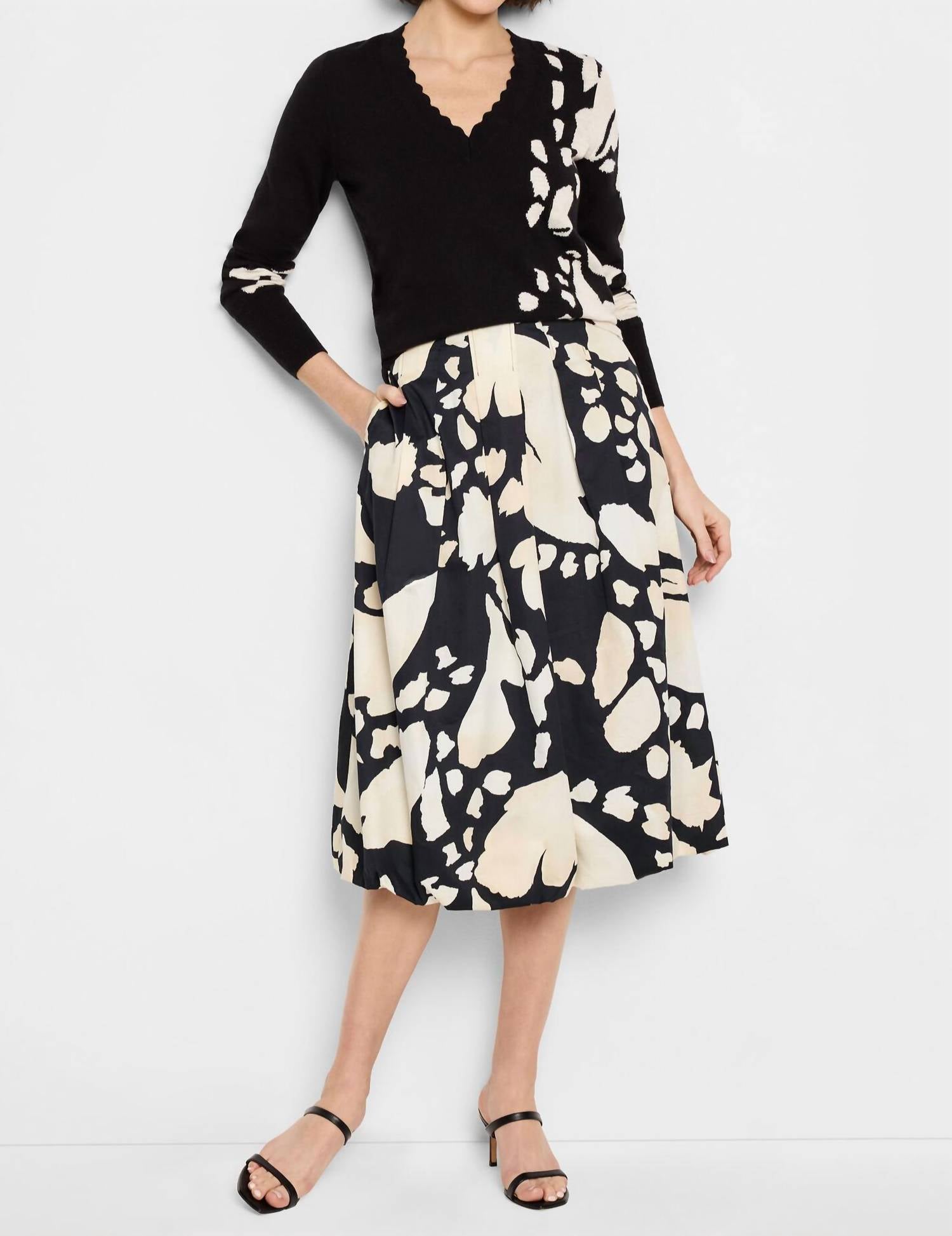 Nic + Zoe - Evening Petal Bubble Skirt