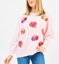 Mary Square - Sarah Pumpkin Bows Sweatshirt