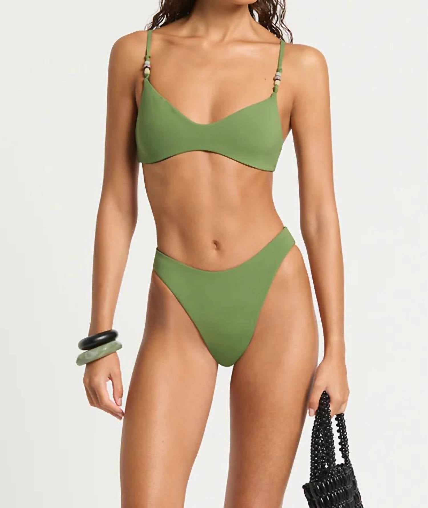 Bond-Eye - Mika Reversible Crop Bikini Top