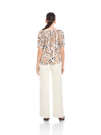 Fifteen Twenty - Sam Short Sleeve Button-Up Top