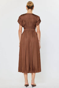 Current Air - Shania Pleated Midi Dress