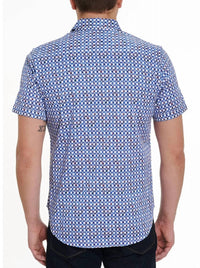 Robert Graham - Lunar Phase Short Sleeve Button Down Shirt