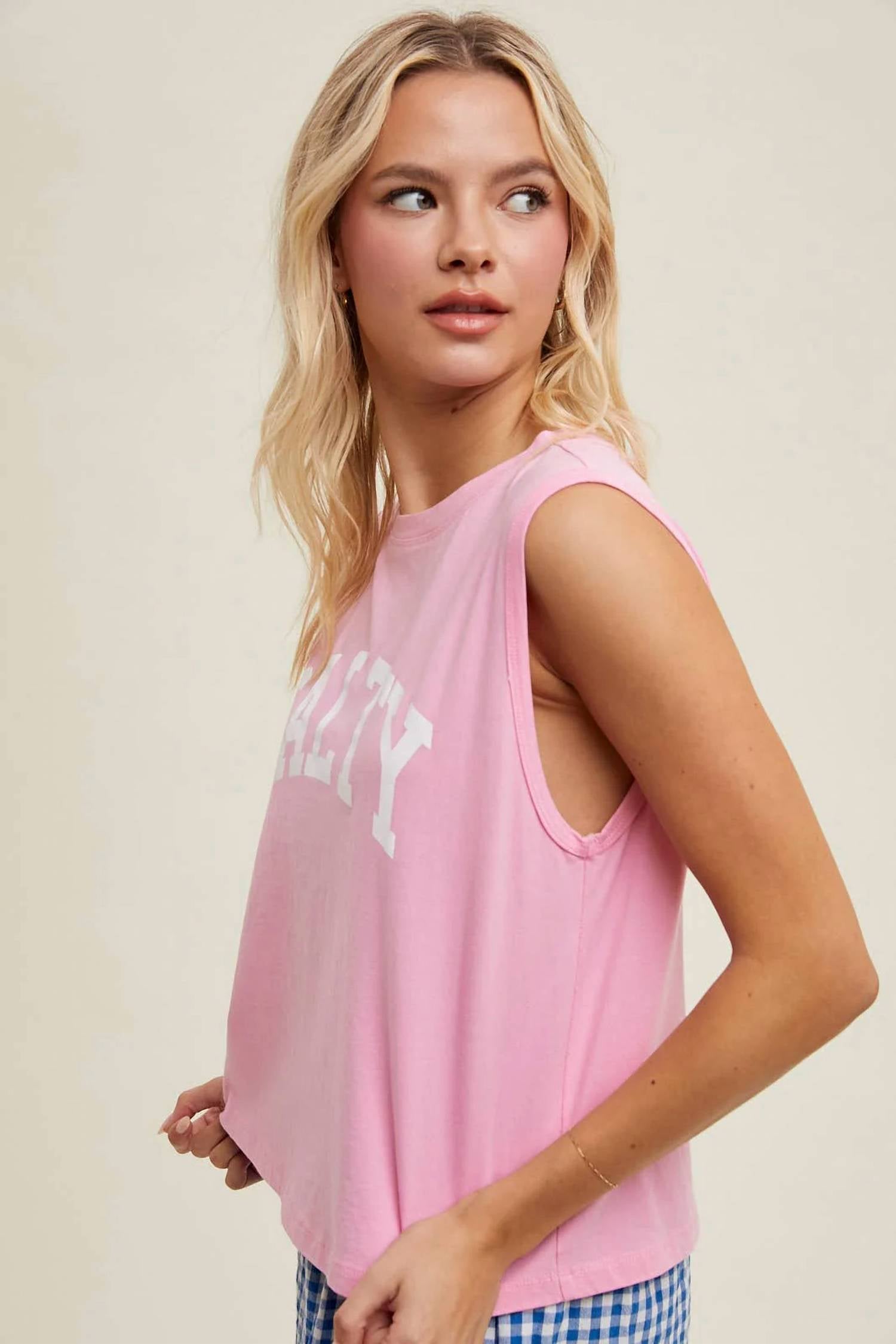 Wishlist - Salty Graphic Tank Top