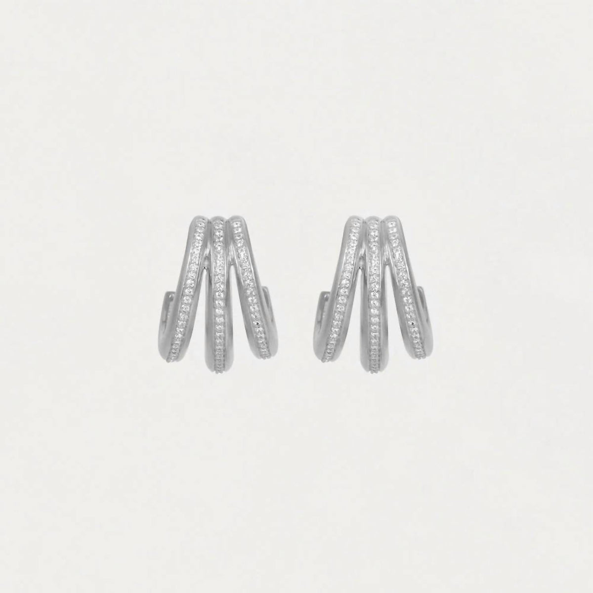 Dean Davidson - Women's Dauphine Pave Hoop Earrings