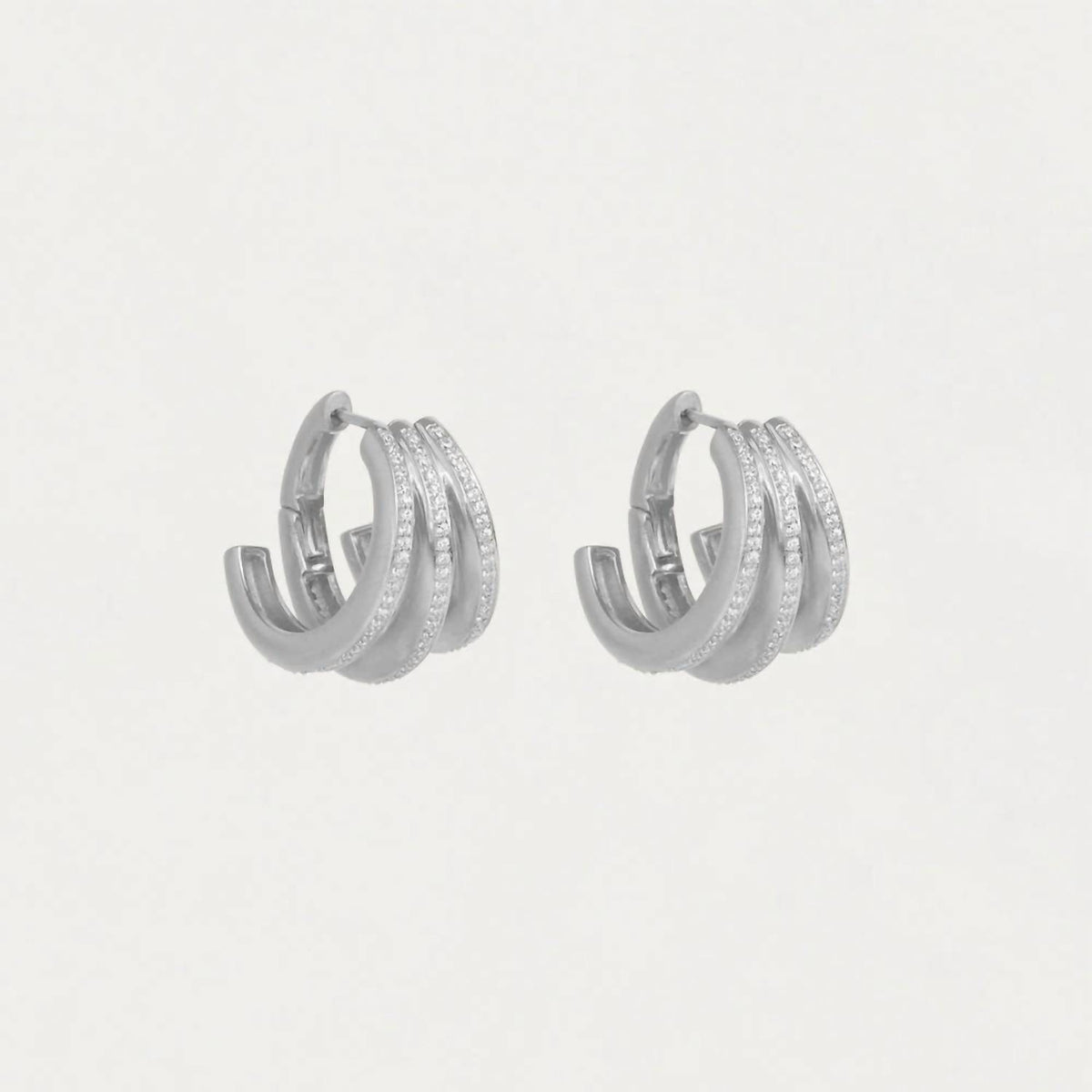 Dean Davidson - Women's Dauphine Pave Hoop Earrings