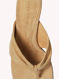 Dear Frances - Women's Wrap Heel - beige - heels - shoes