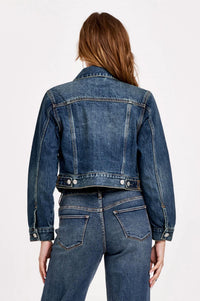 Dear John Denim - Abigail Classic Cropped Denim Jacket