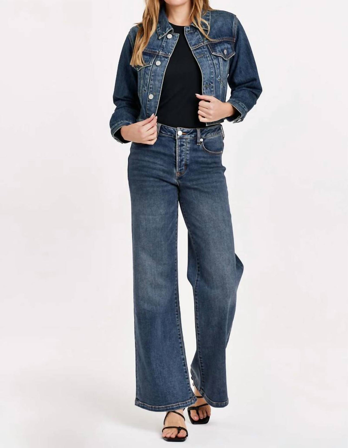 Dear John Denim - Abigail Classic Cropped Denim Jacket